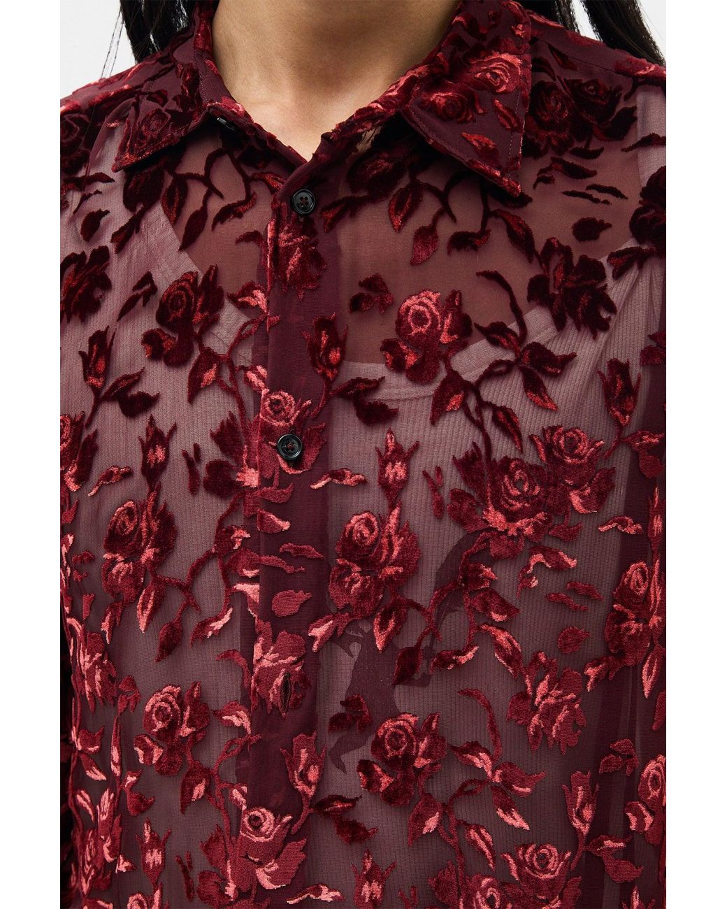 Ann Demeulemeester Red Andre Classic Shirt for men