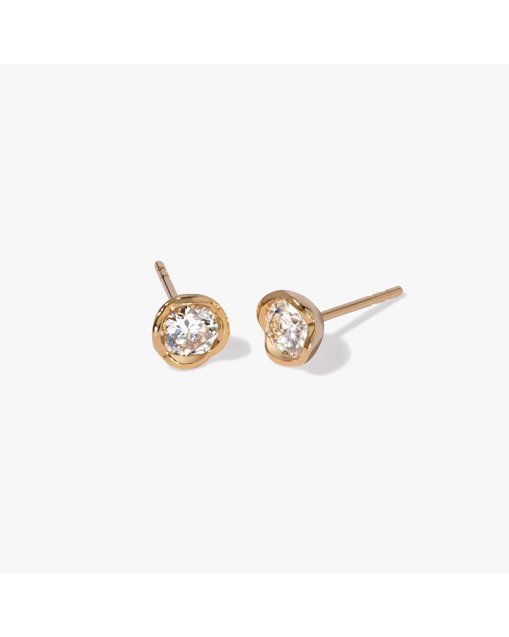 Annoushka Metallic Whoopsie Daisy 0.50Ct Diamond Stud Earrings