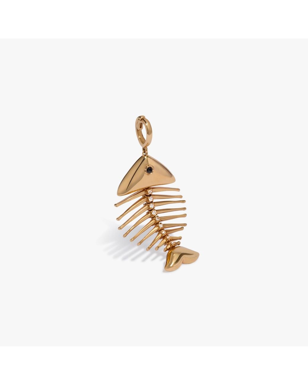 Annoushka Metallic Fish Bones Charm Pendant for men