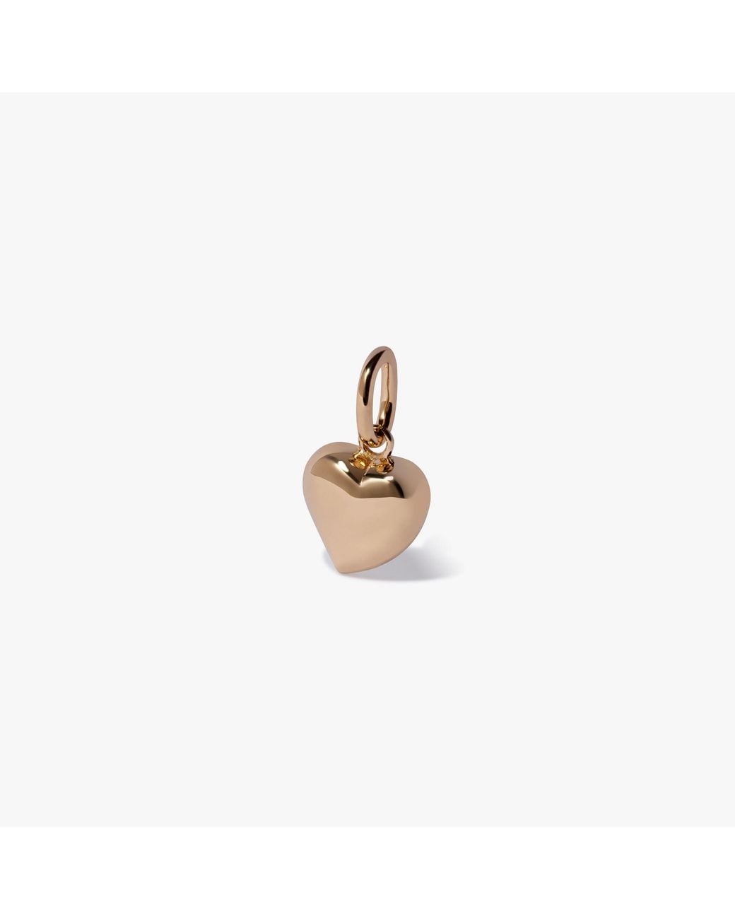 Annoushka Metallic 18ct Yellow Gold Small Heart Charm Pendant