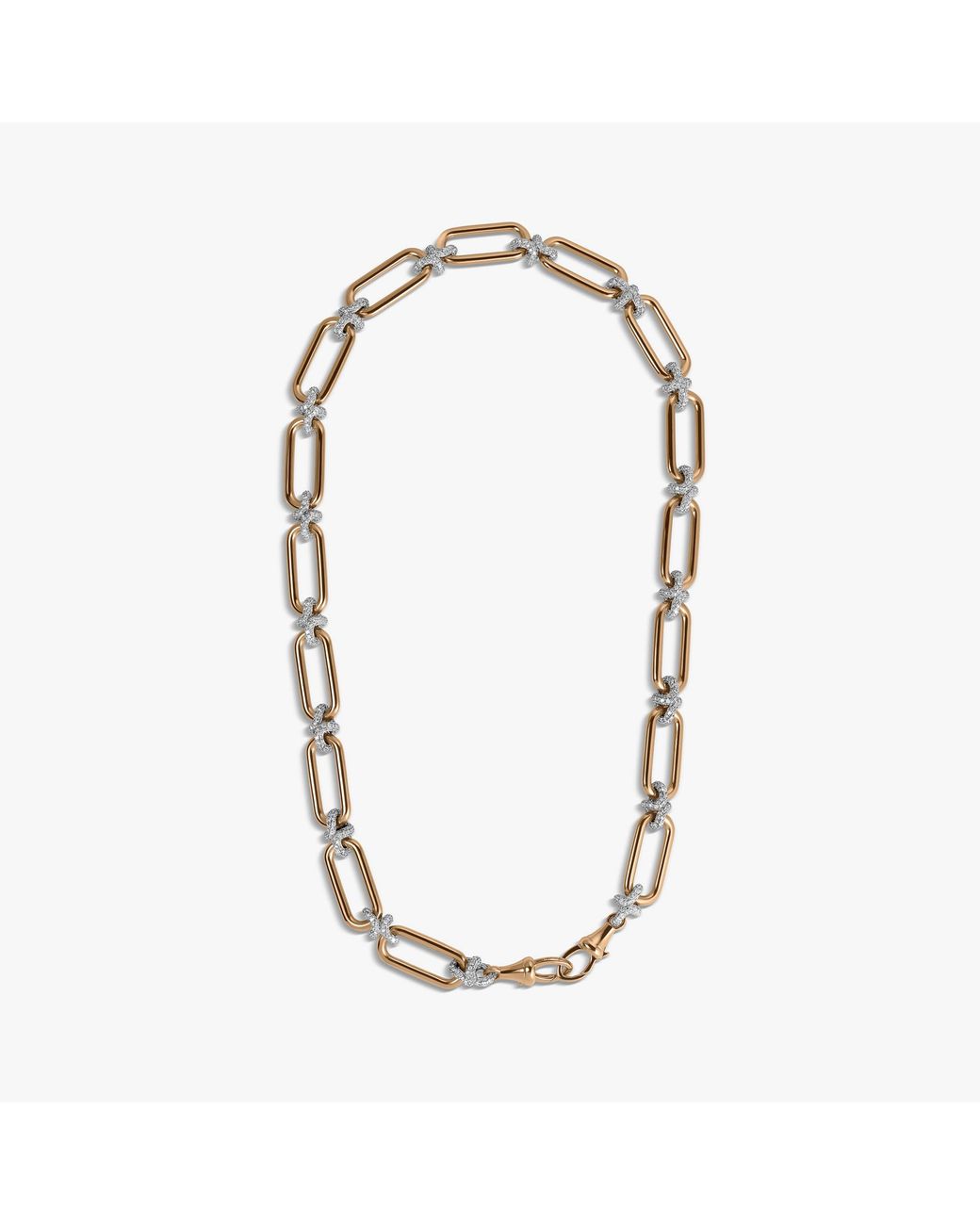 Annoushka Metallic Knuckle Heavy Chain Necklace
