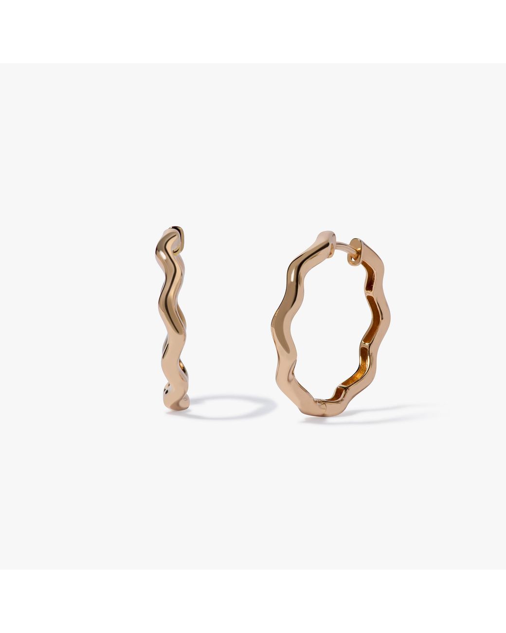 Annoushka Metallic Whoopsie Daisy Medium Hoop Earrings