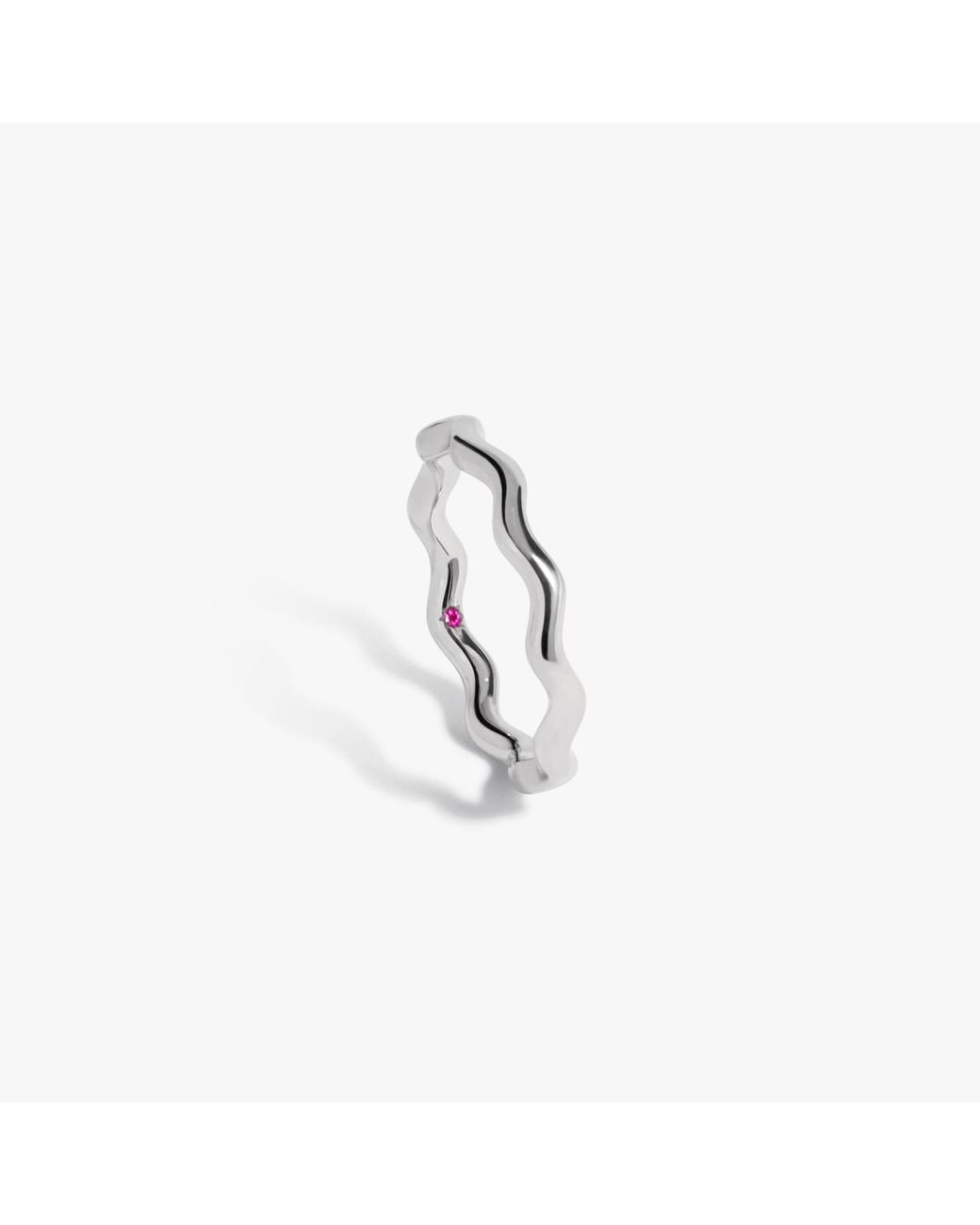 Annoushka White Whoopsie Daisy 2Mm Band Ring
