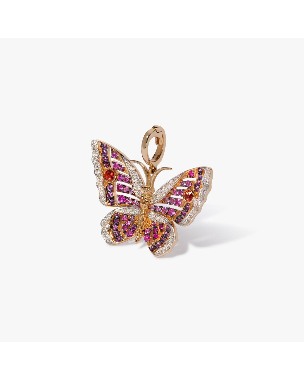 Annoushka White Mythology Butterfly Charm Pendant