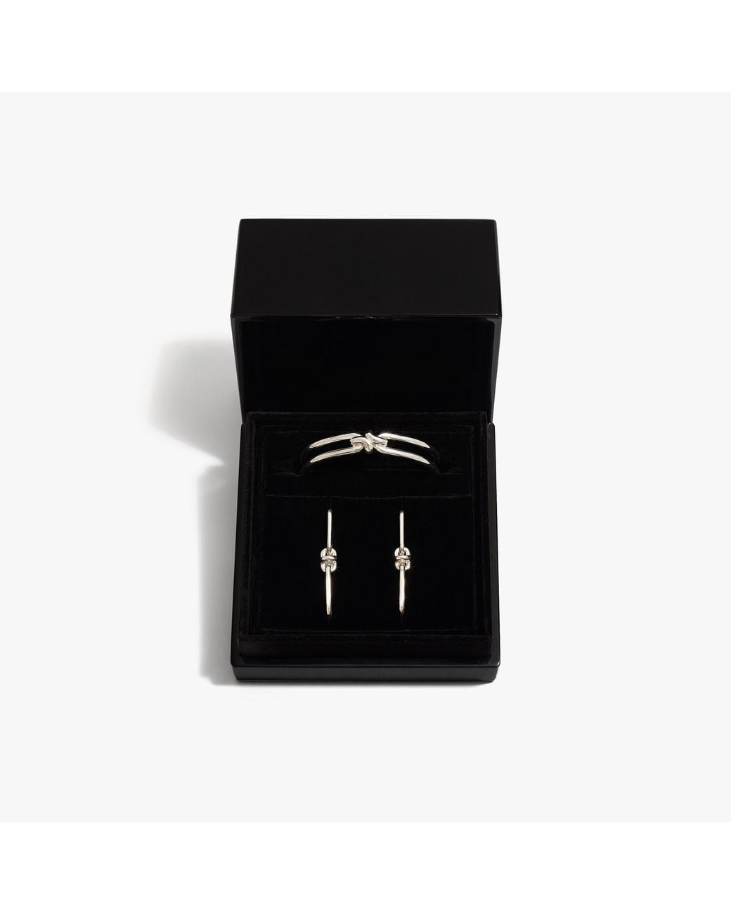 Annoushka Black Knuckle Earrings & Bangle Gift Set