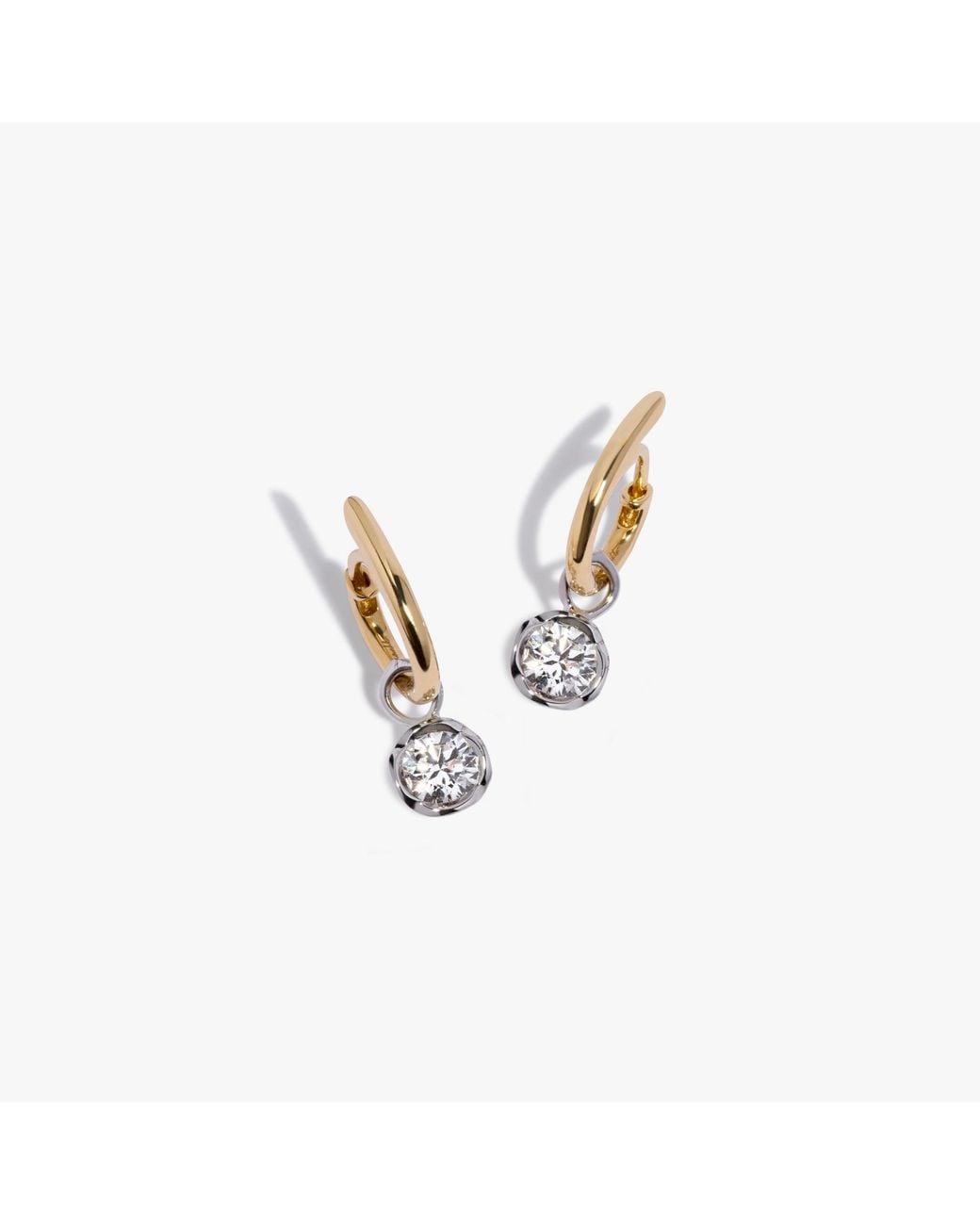 Annoushka Metallic Six Hoop Whoopsie Daisy 0.70Ct Diamond Earrings