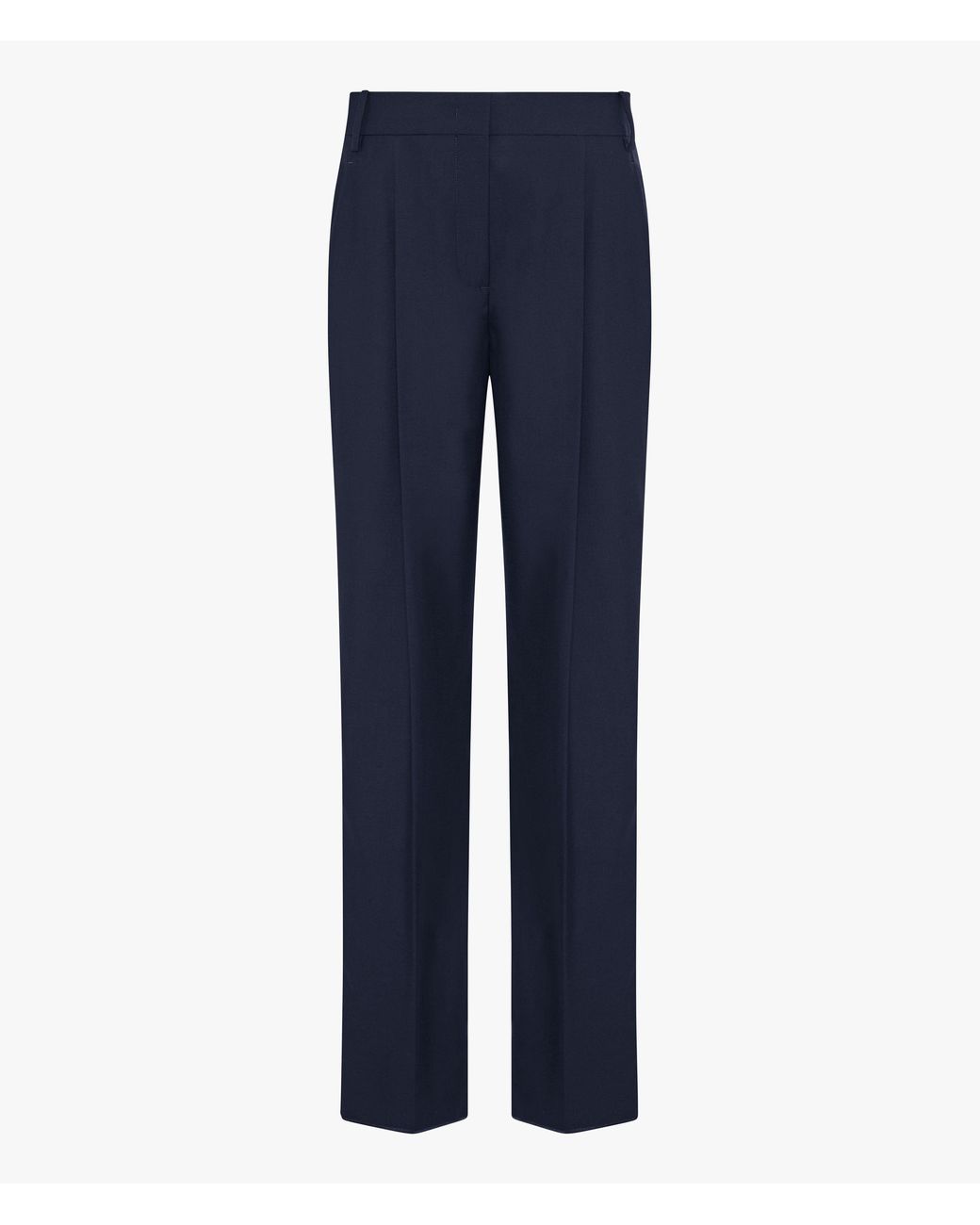 Another Tomorrow Blue Peg Trouser