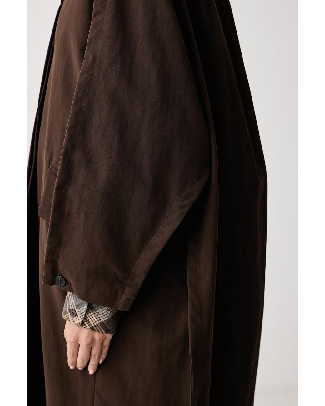 Cappotto Da Donna Con Cotone di ELEH in Black