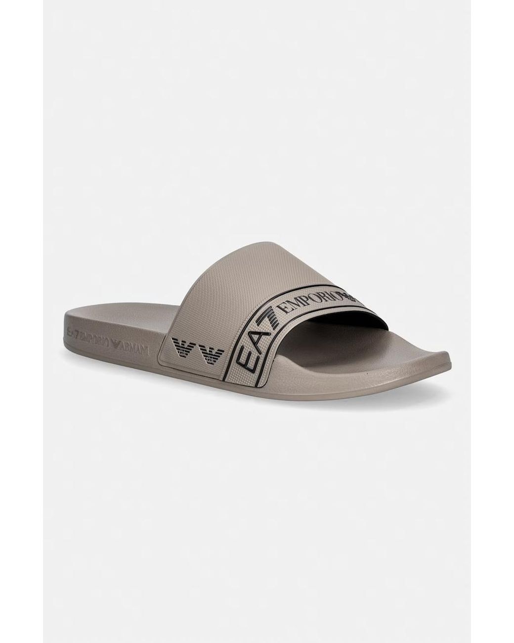 Ciabatte Slide Da Donna di EA7 in Natural