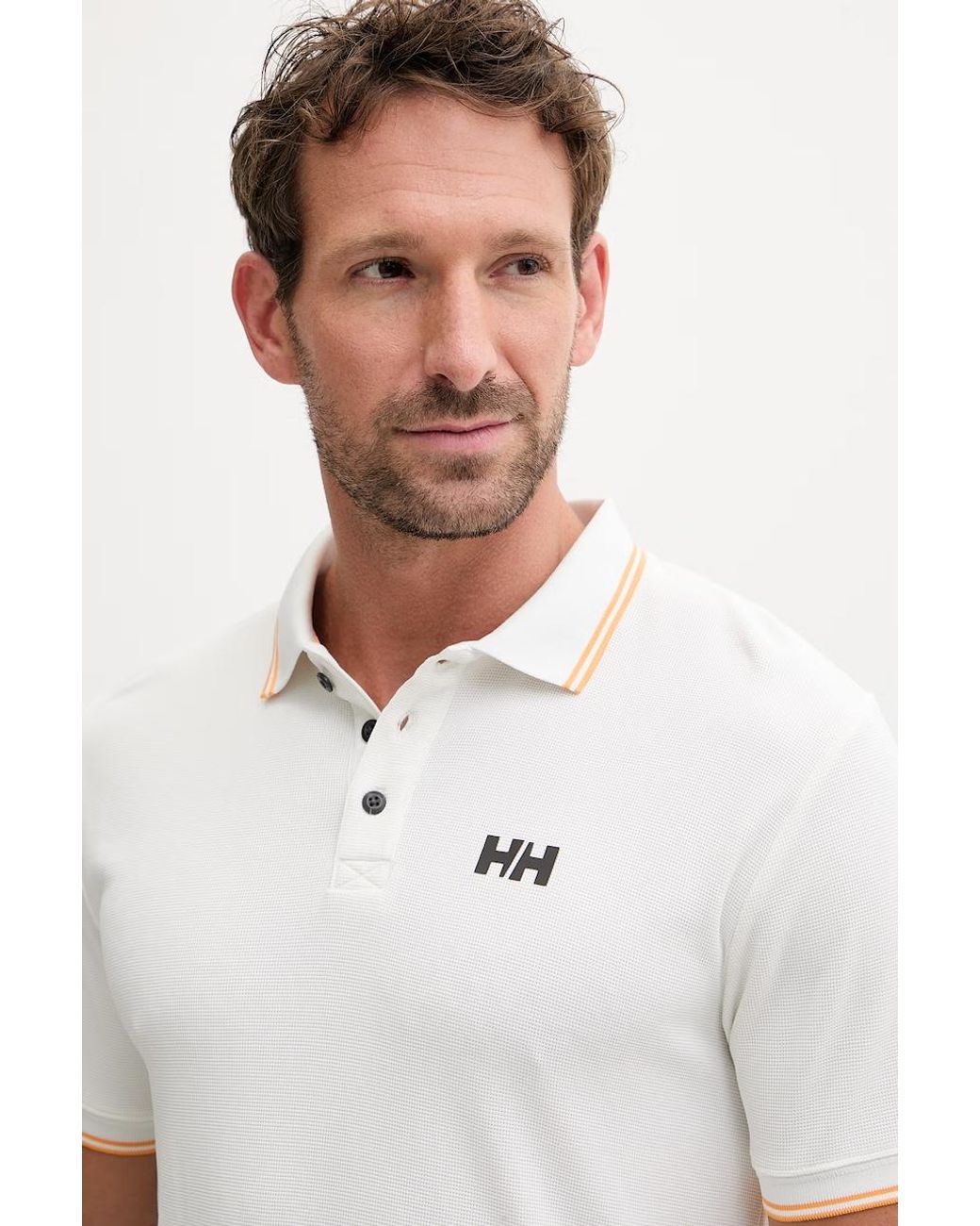 Polo Da Uomo Kos di Helly Hansen in White da Uomo