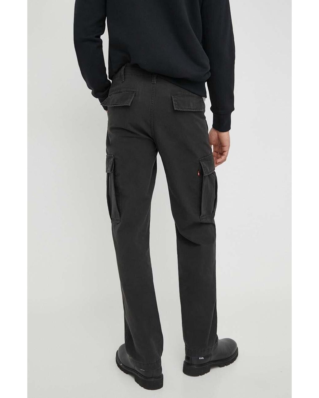 Levi's Pantaloni Cargo Da Uomo di Levi's in Black da Uomo
