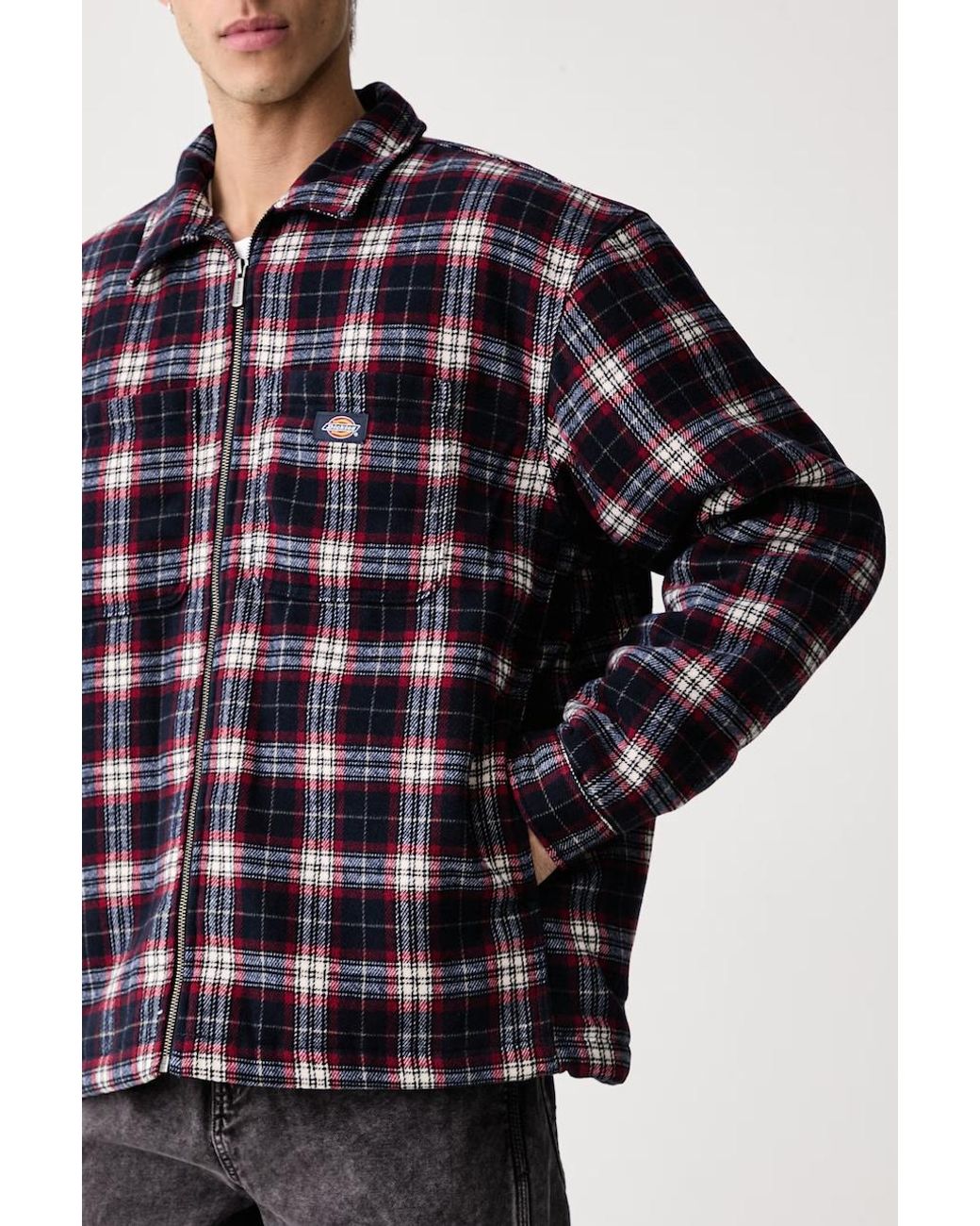 Giacca Camicia Da Uomo di Dickies in Black da Uomo