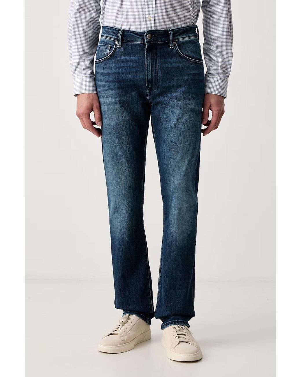 Jeans Regular Da Uomo di Hackett in Blue da Uomo
