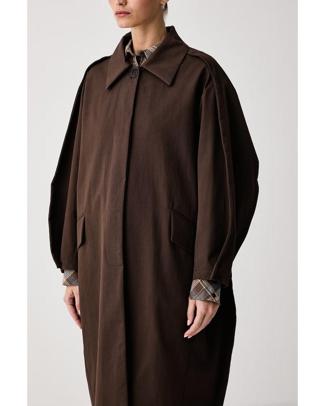 Cappotto Da Donna Con Cotone di ELEH in Black