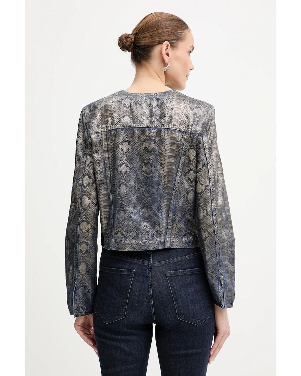 Giacca Tersa di Guess in Gray