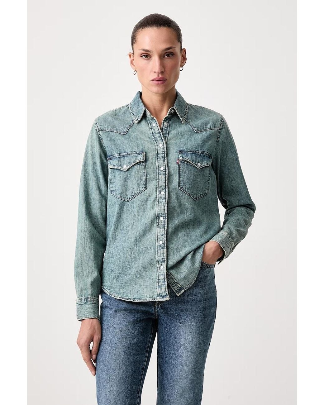 Levi's Camicia Da Donna di Levi's in Blue