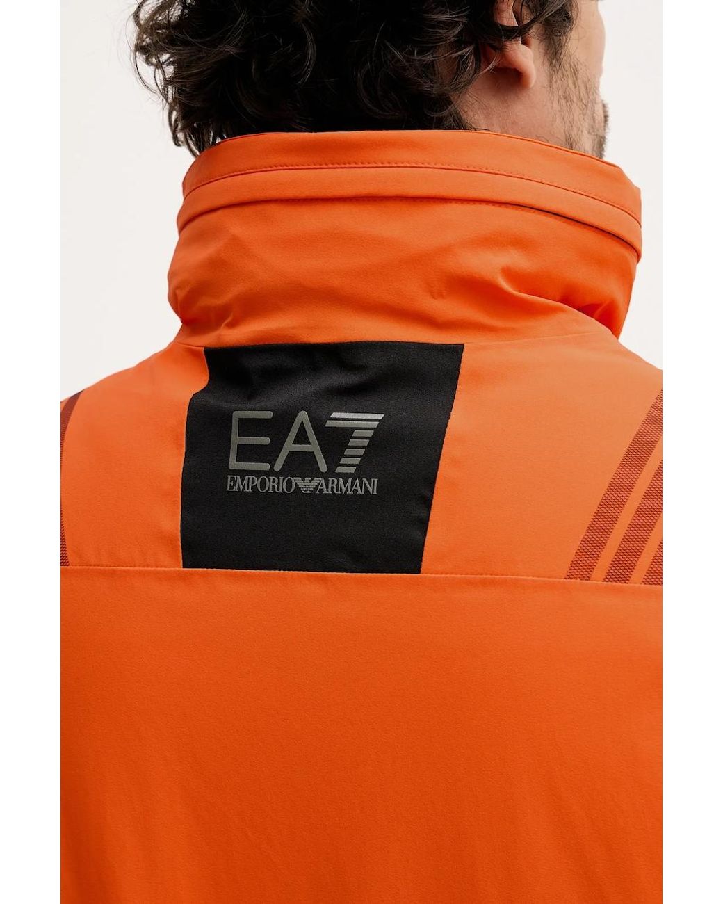 Giacca Da Sci di EA7 in Orange da Uomo