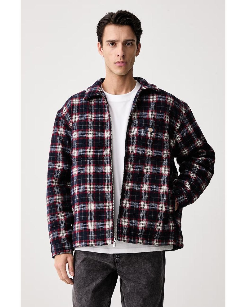 Giacca Camicia Da Uomo di Dickies in Black da Uomo