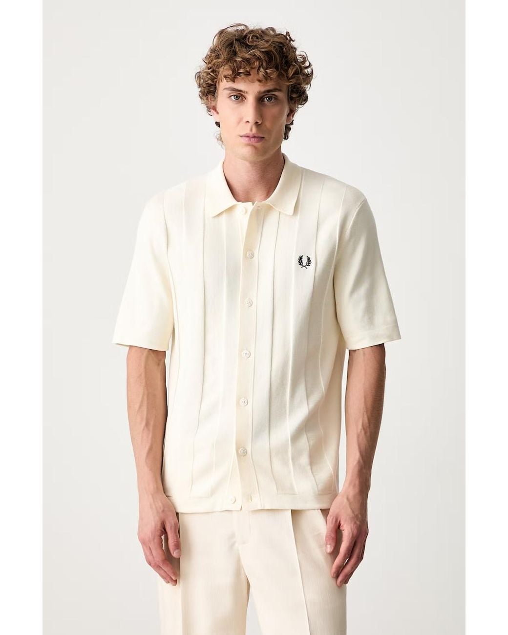 Camicia Da Uomo di Fred Perry in White da Uomo