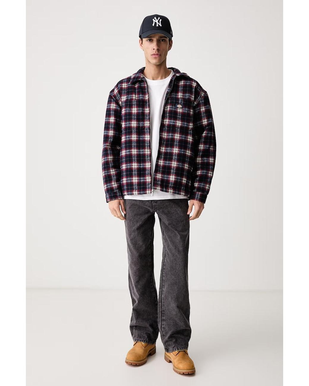 Giacca Camicia Da Uomo di Dickies in Black da Uomo
