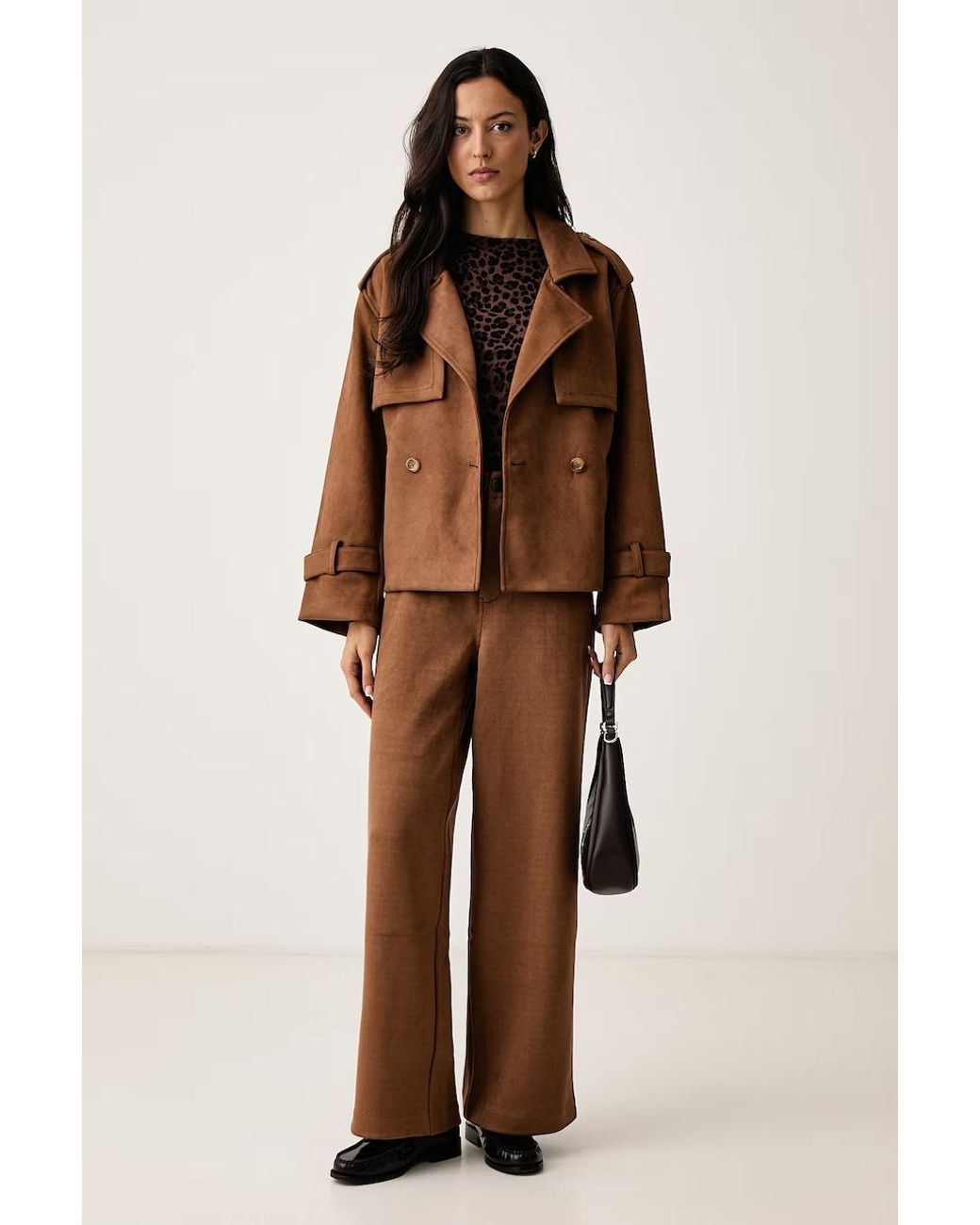 Giacca Da Donna di DKNY in Brown