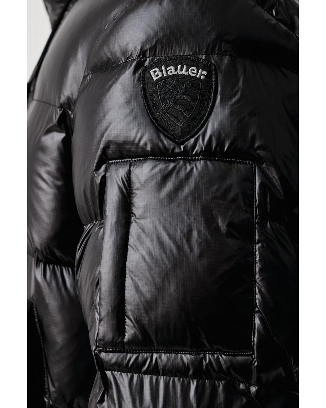 Giacca Da Uomo di Blauer in Black da Uomo
