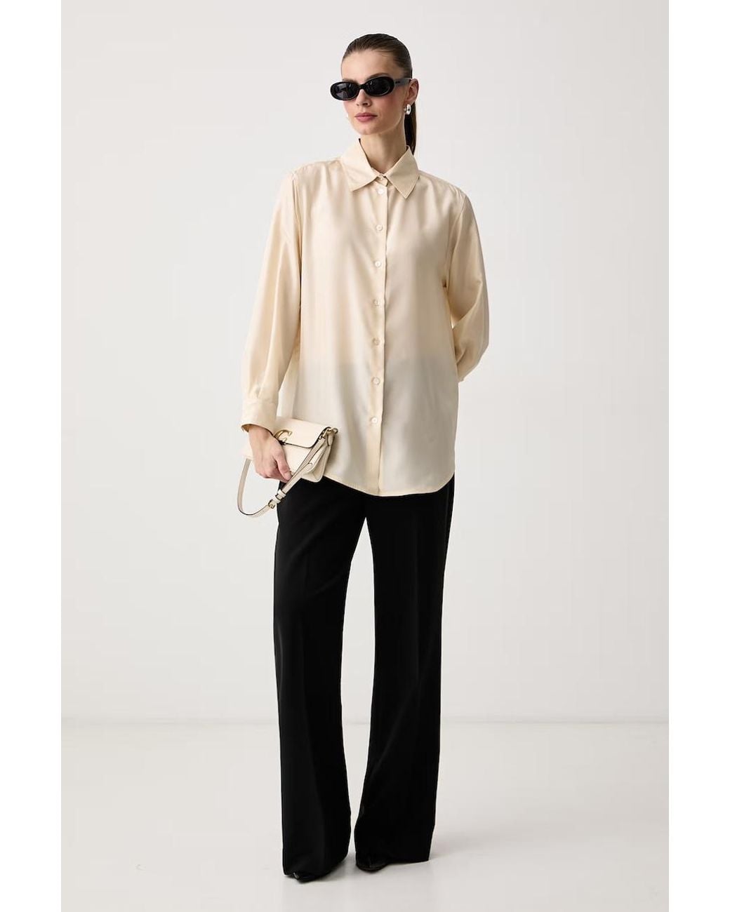 Camicia Da Donna di Marella in Natural