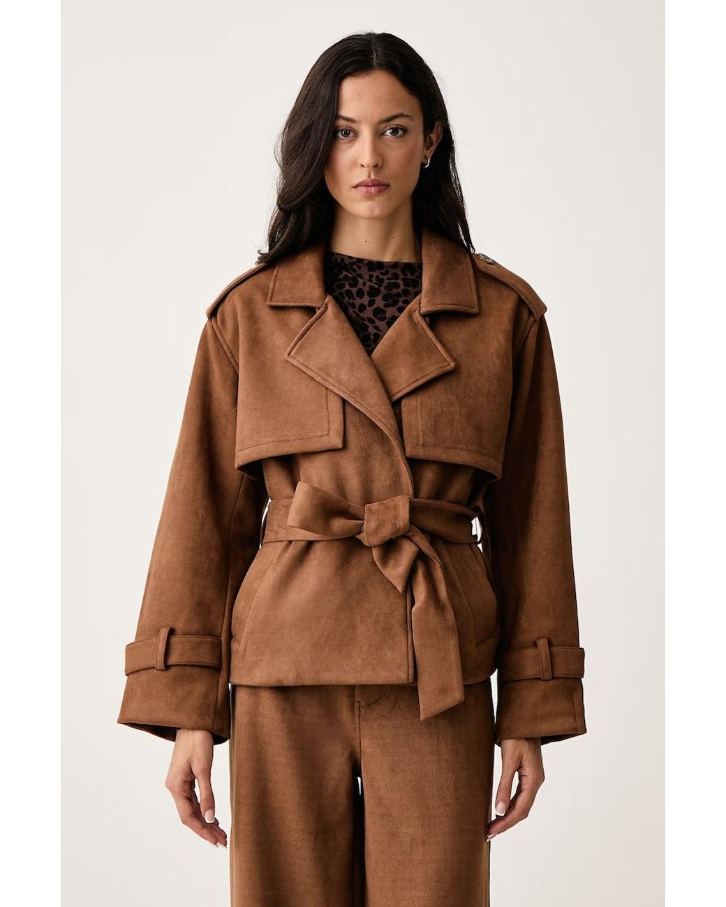 Giacca Da Donna di DKNY in Brown