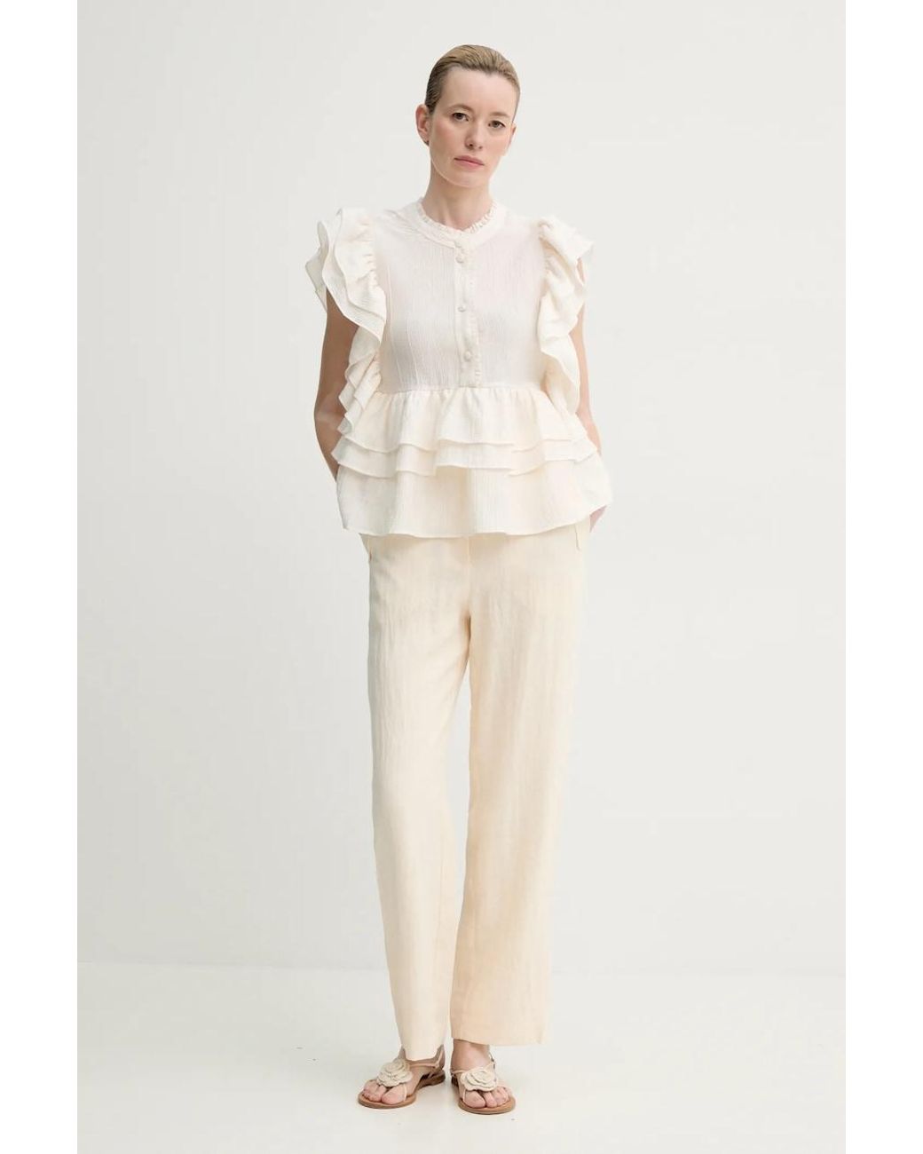 Camicetta Fulton di Munthe in Natural