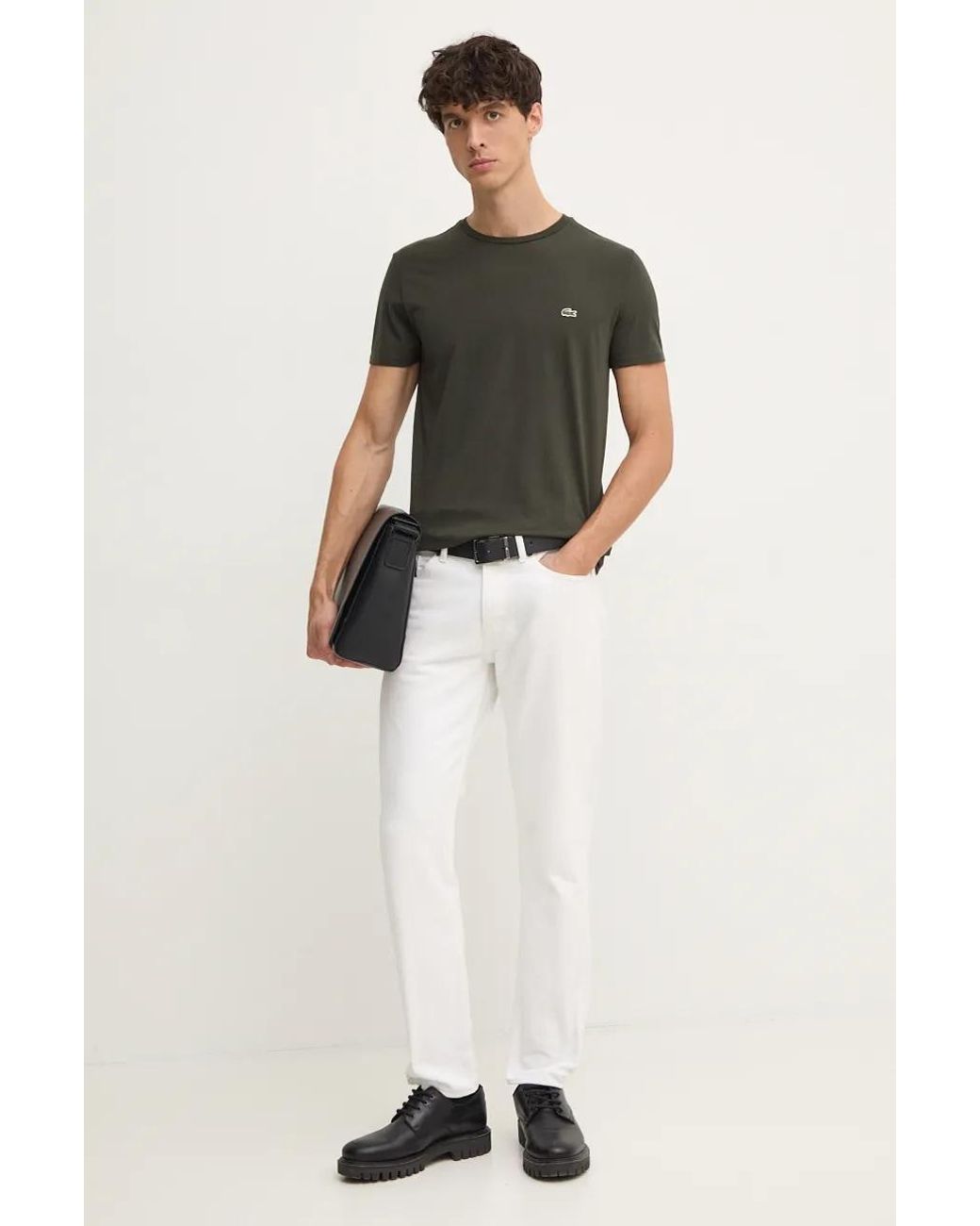 T-Shirt Da Uomo di Lacoste in Green da Uomo