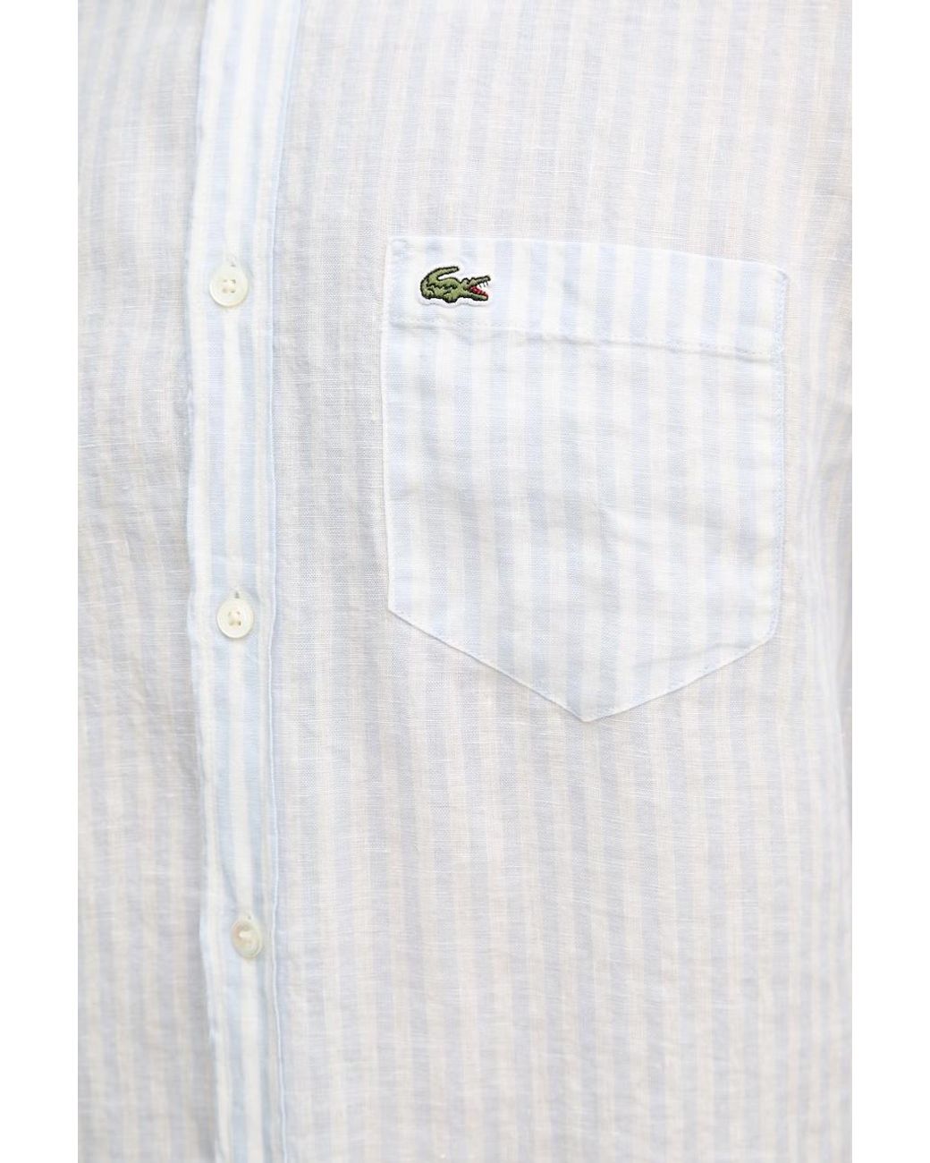 Camicia Da Uomo di Lacoste in White da Uomo