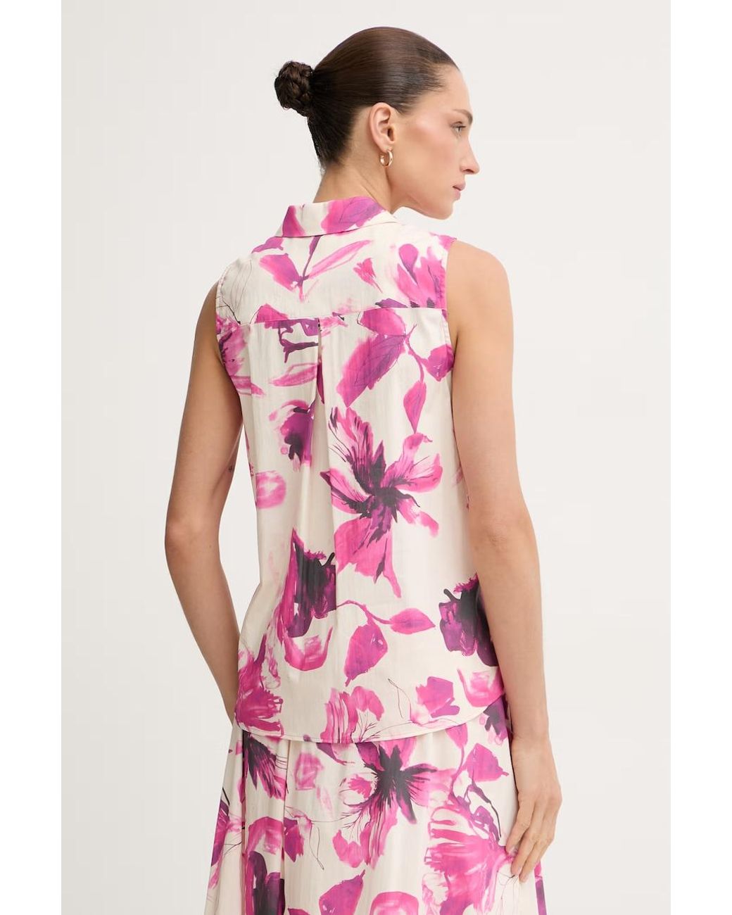 Camicia Da Donna Con Cotone di MARC AUREL in Pink