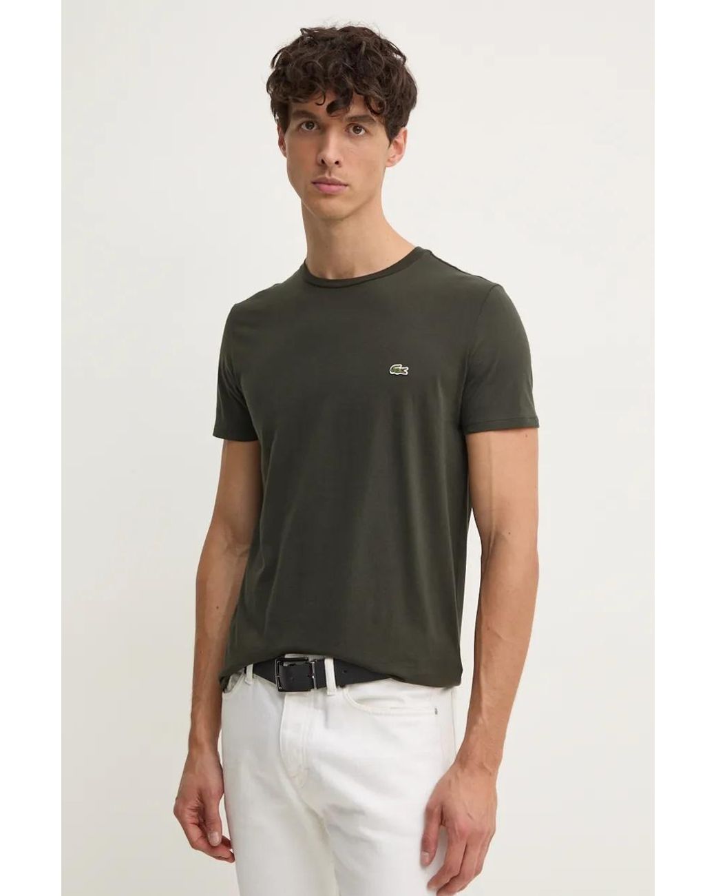 T-Shirt Da Uomo di Lacoste in Green da Uomo