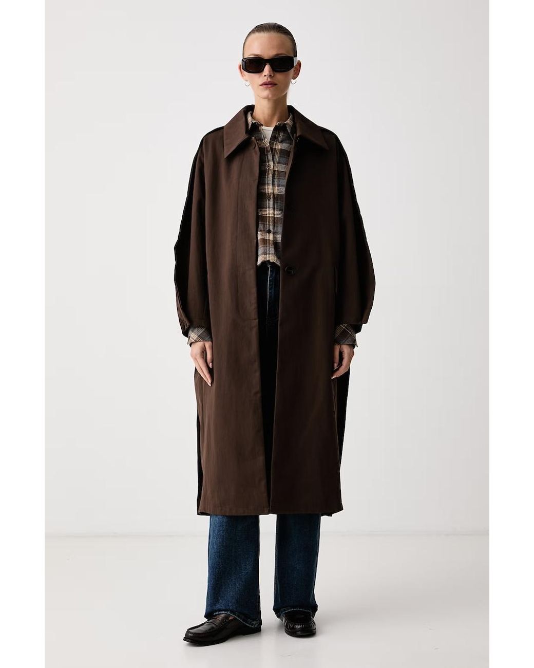 Cappotto Da Donna Con Cotone di ELEH in Black