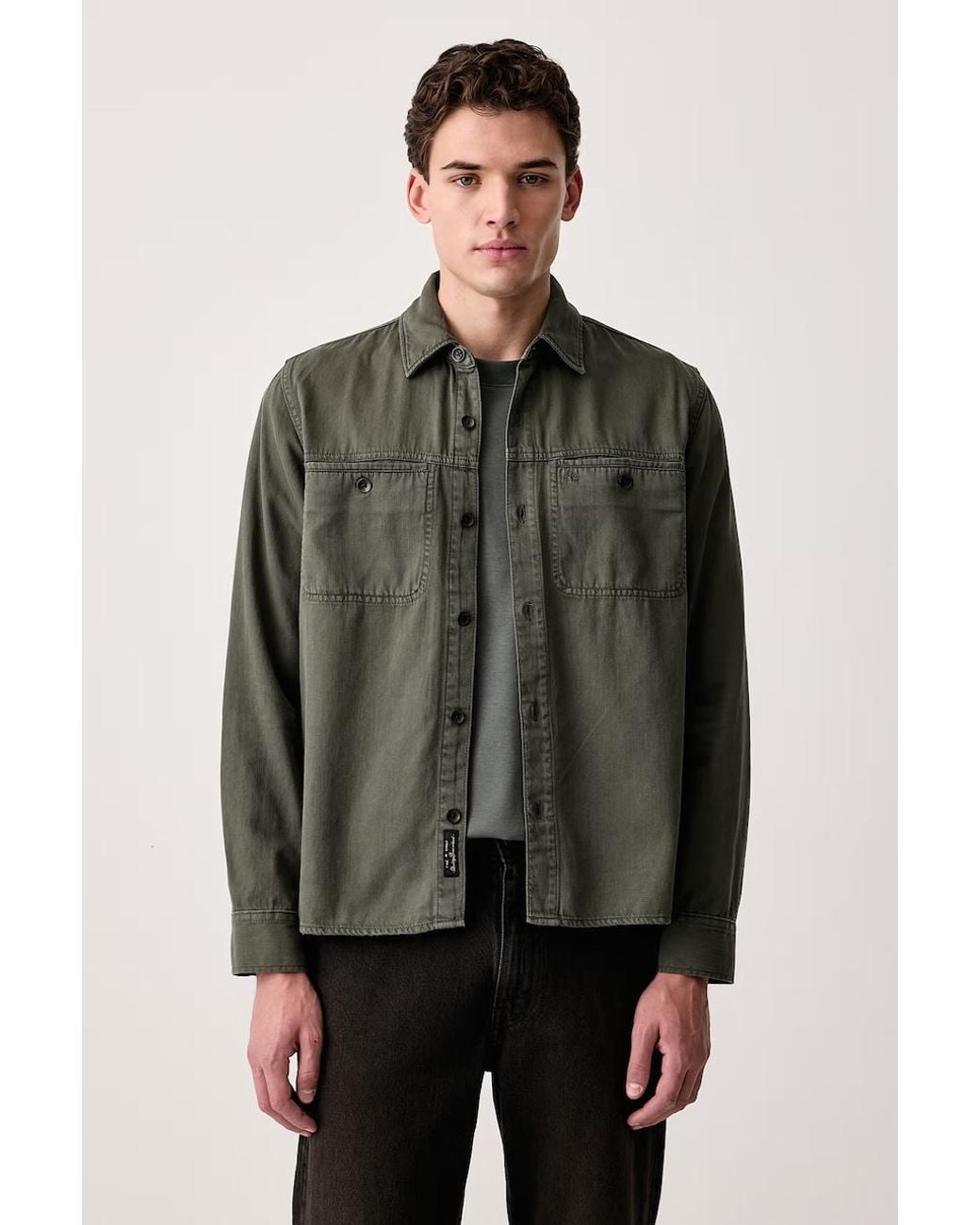 Camicia Da Uomo di Rag & Bone in Gray da Uomo