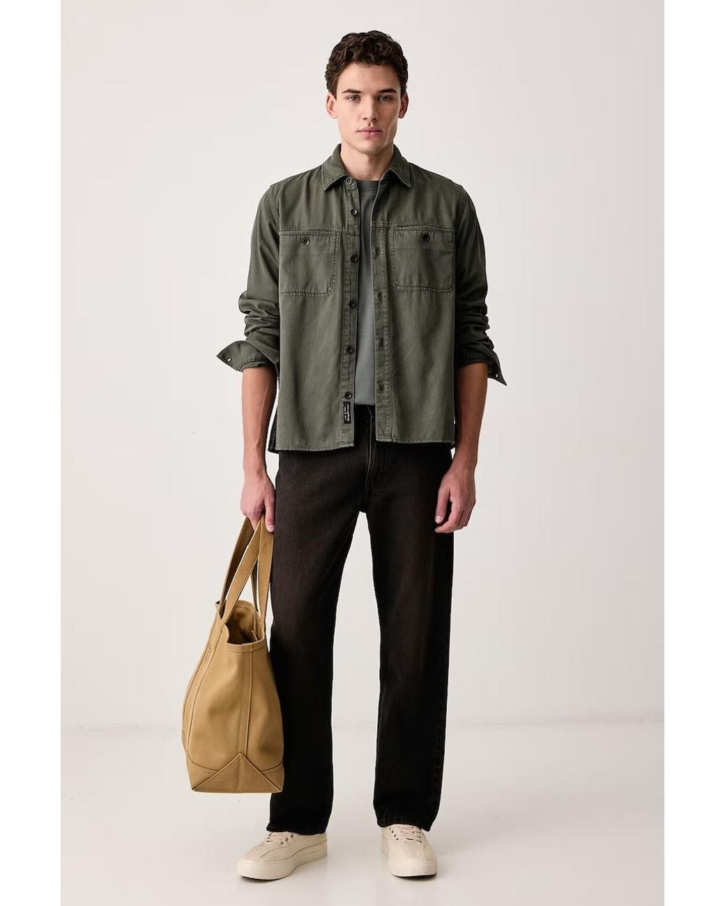 Camicia Da Uomo di Rag & Bone in Gray da Uomo