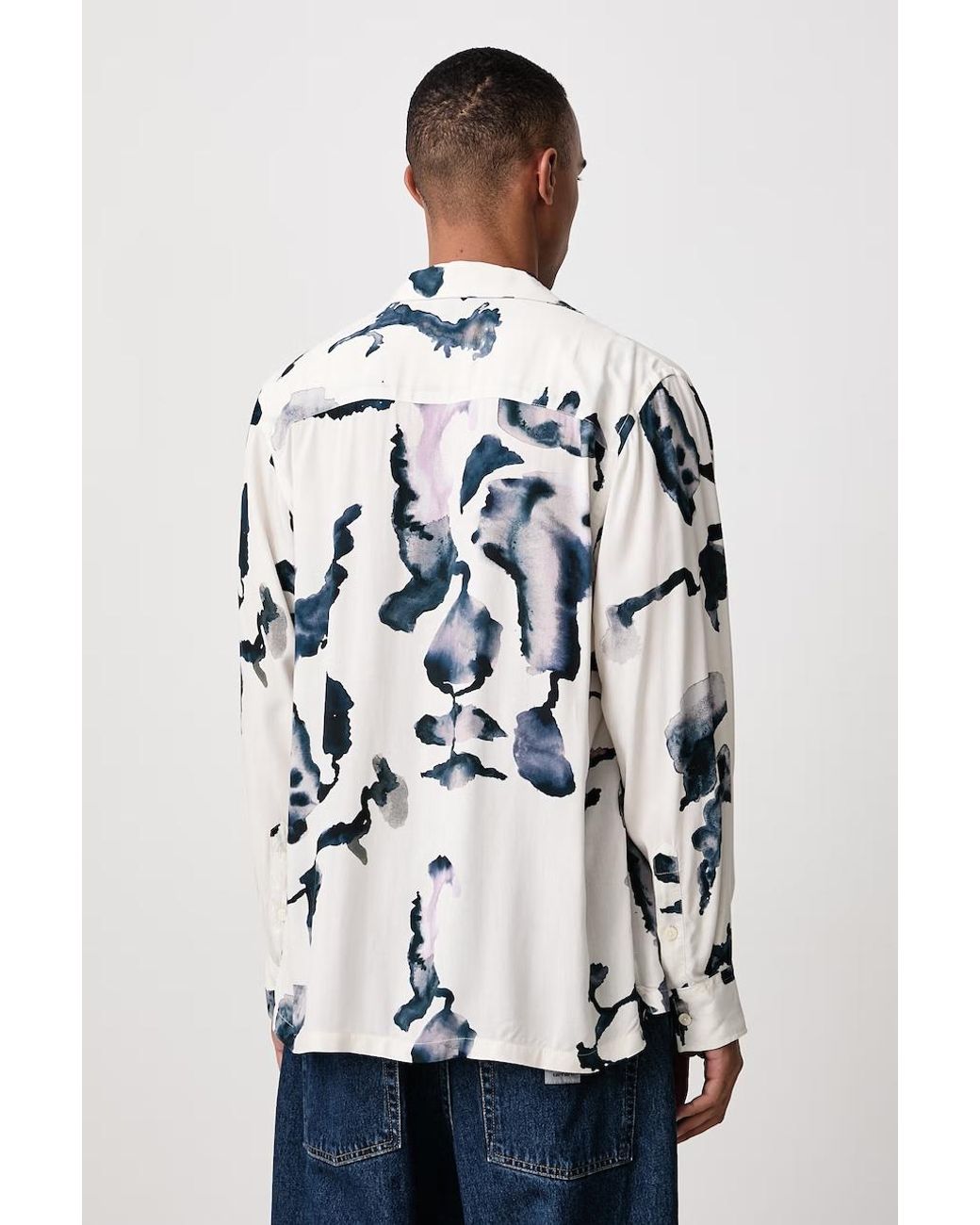 Camicia Da Uomo di Oas in Gray da Uomo