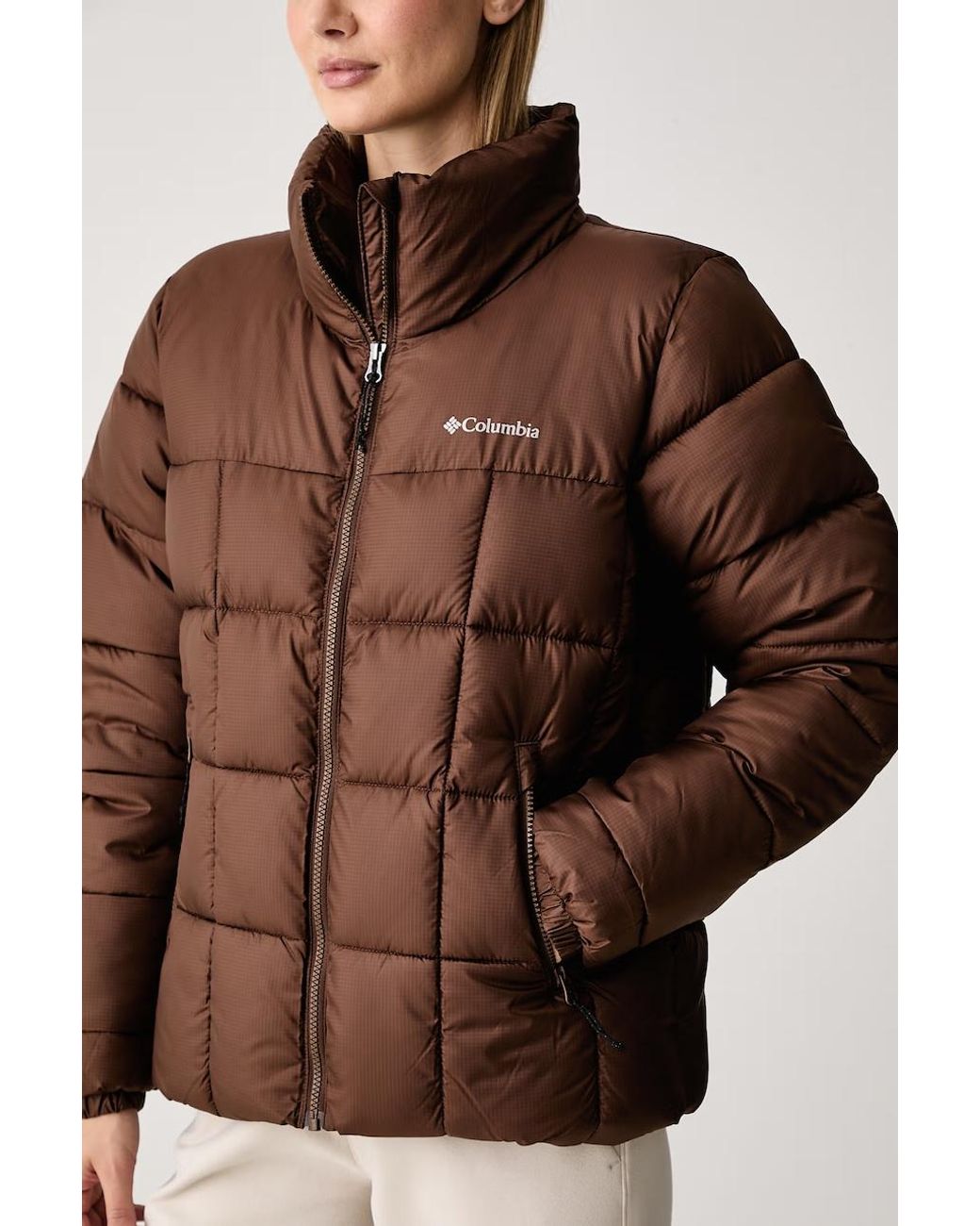 Giacca Da Donna Puffect di Columbia in Brown