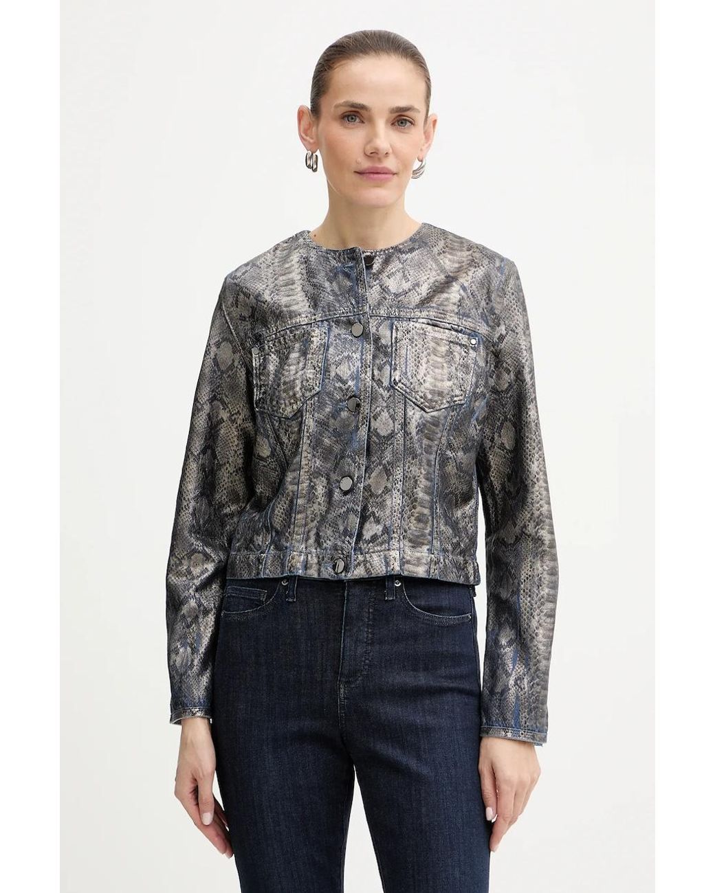 Giacca Tersa di Guess in Gray