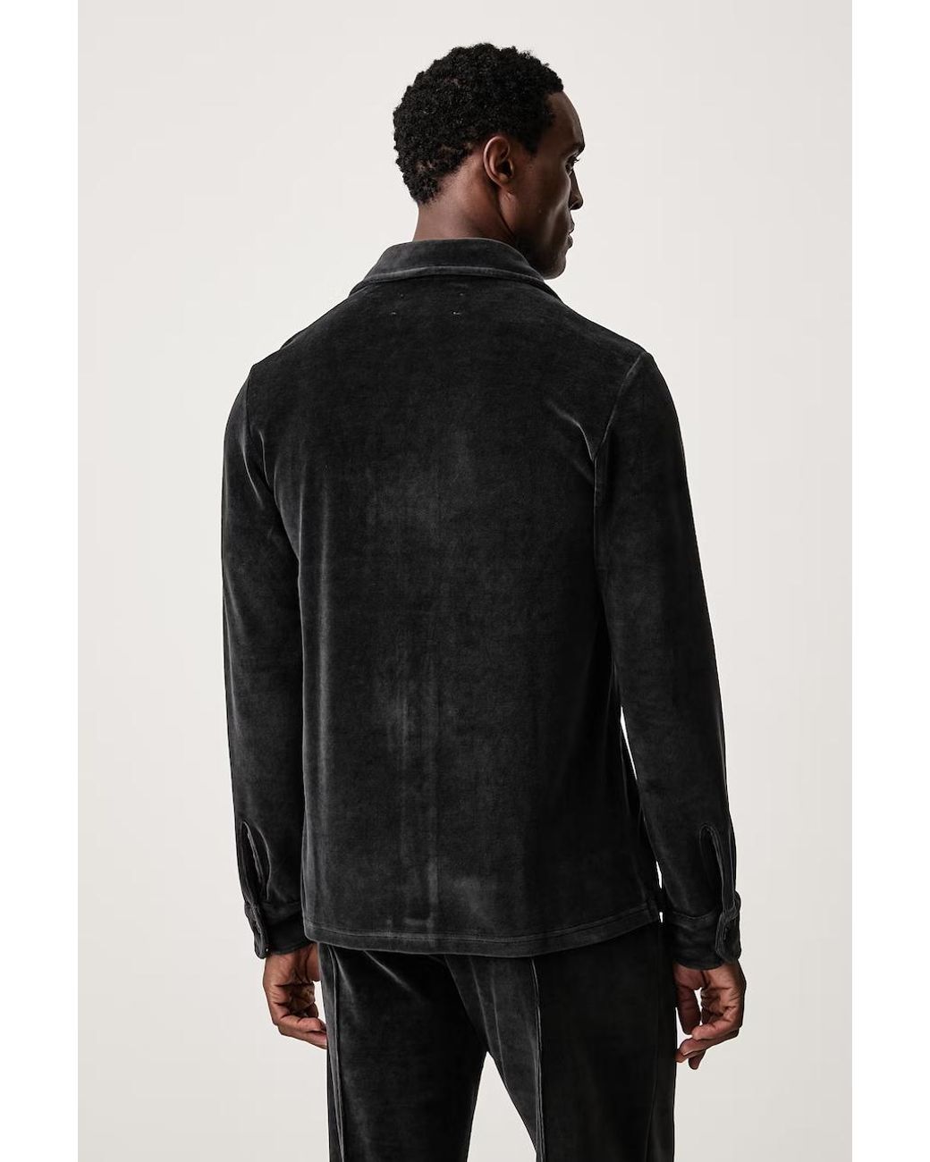 Camicia Da Uomo di Oas in Black da Uomo