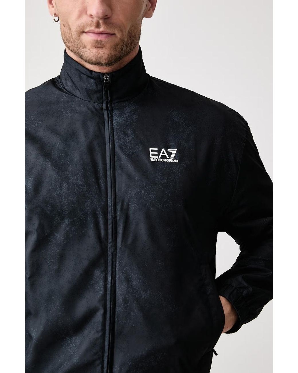 Set Di Tuta Da Uomo di EA7 in Black da Uomo