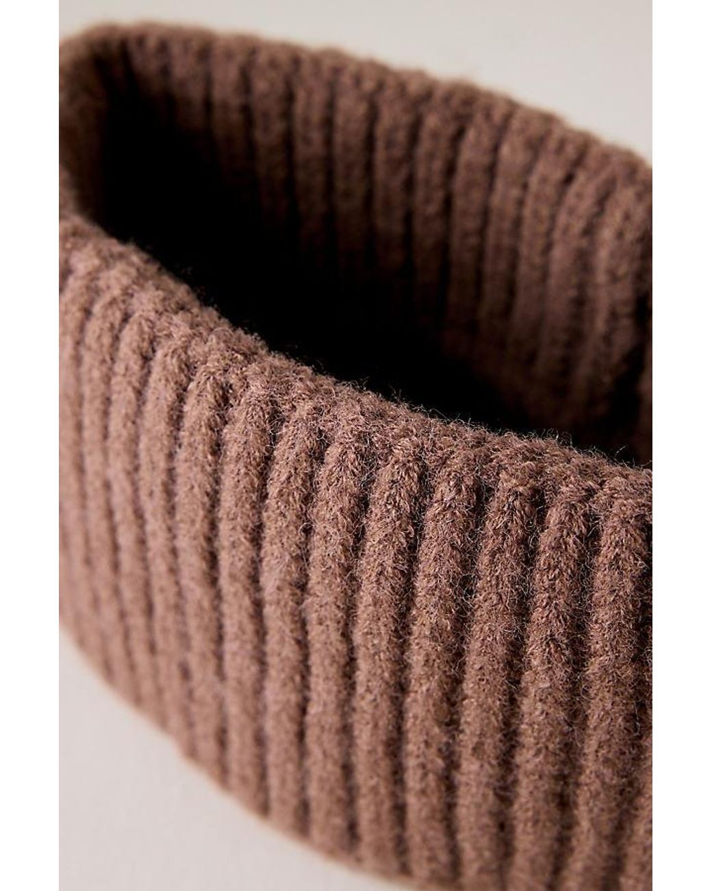 By Anthropologie Brown Knitted Headband