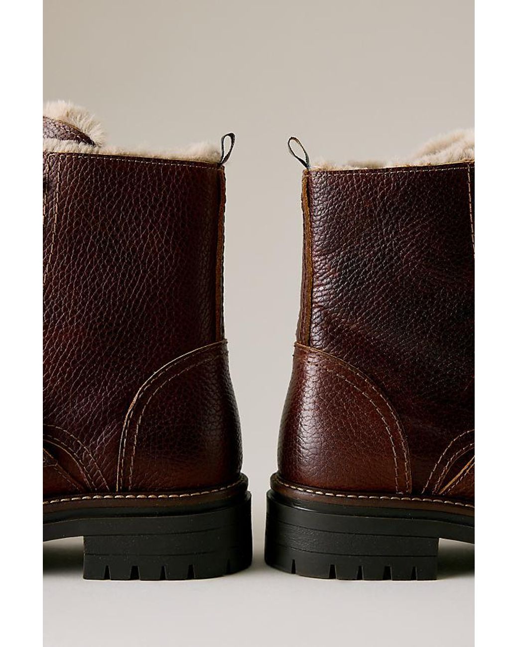 Barbour Brown Pendle Leather Boots