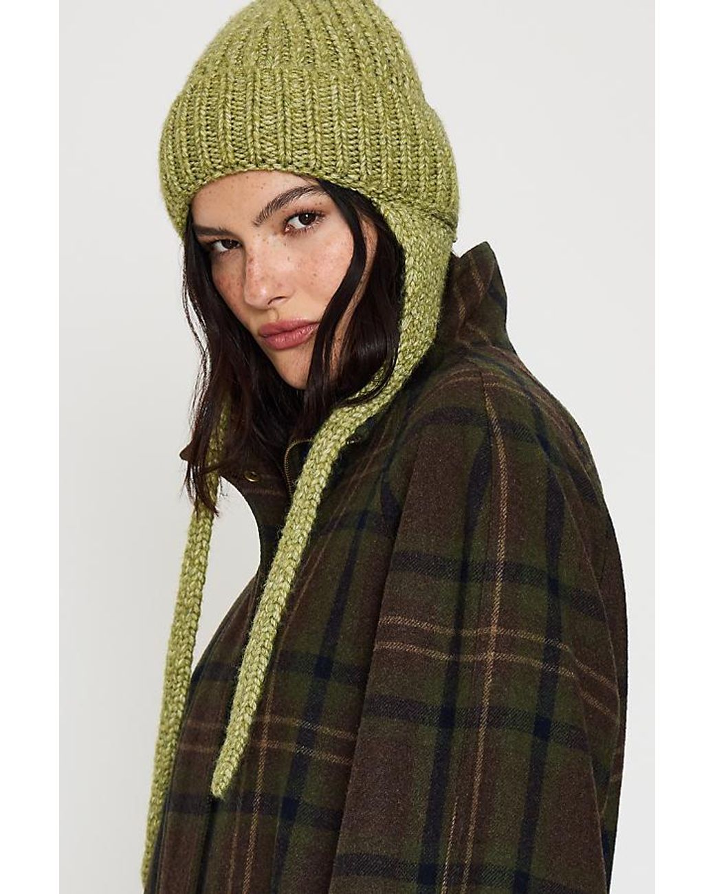 By Anthropologie Black Beanie Bonnet