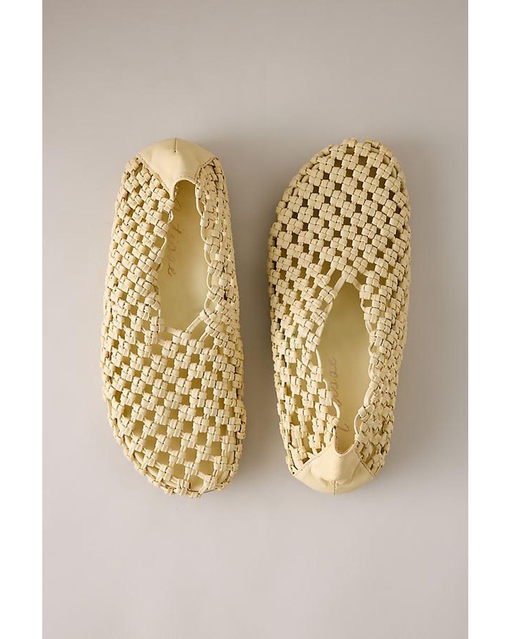 Matisse Metallic Woven Flats