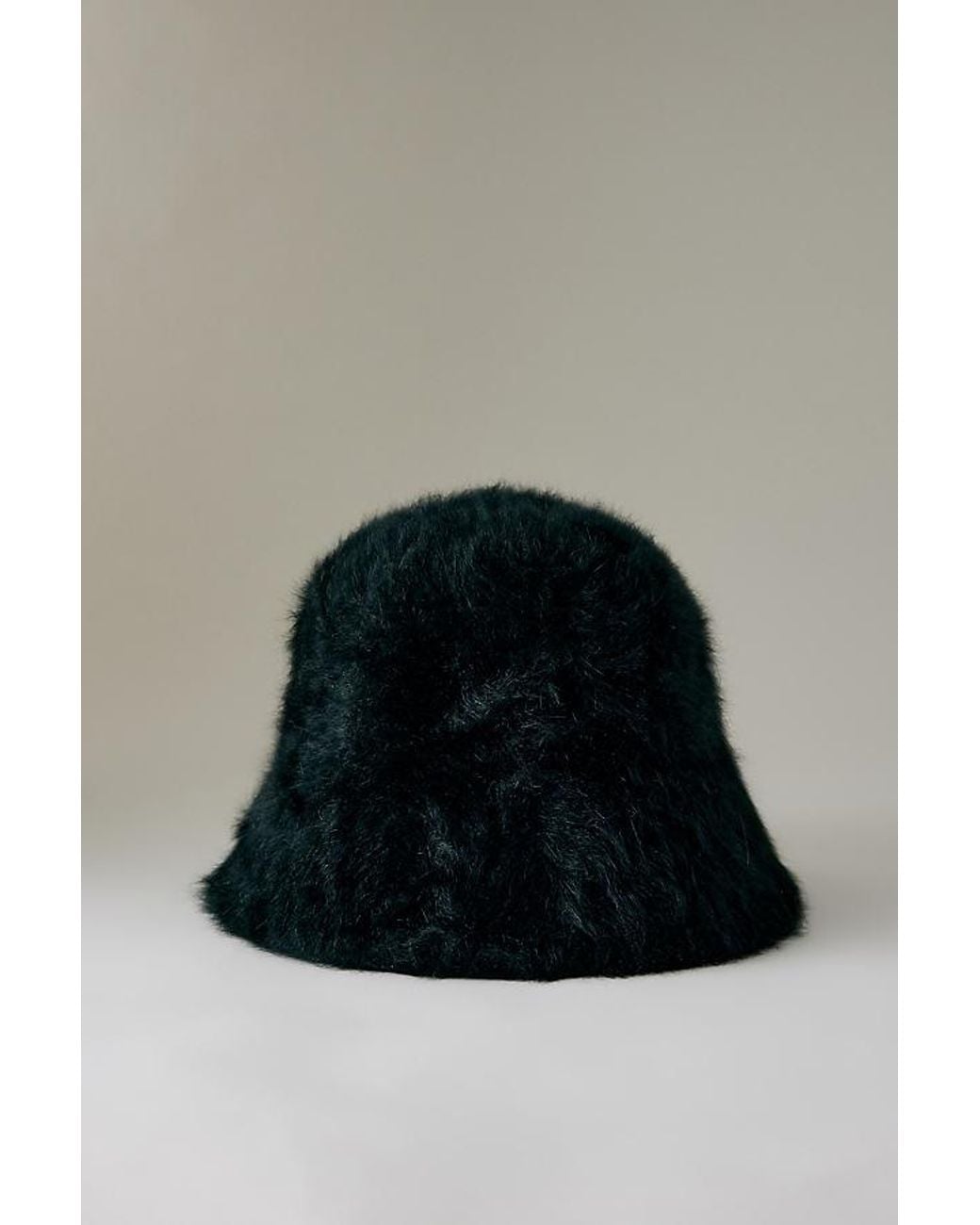 By Anthropologie Blue Brushed Cloche Hat