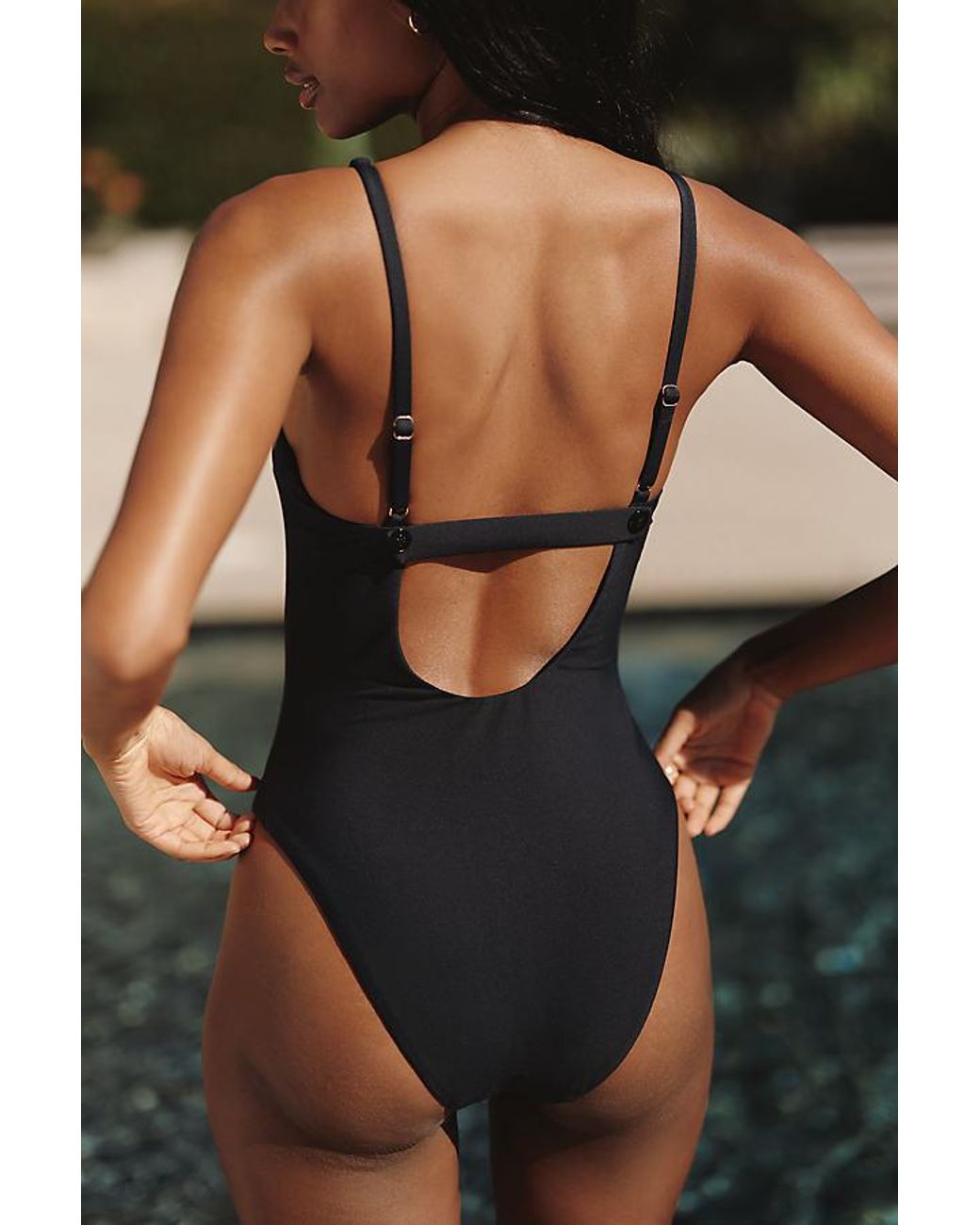 Celandine Gray Bleu One-Piece Swimsuit
