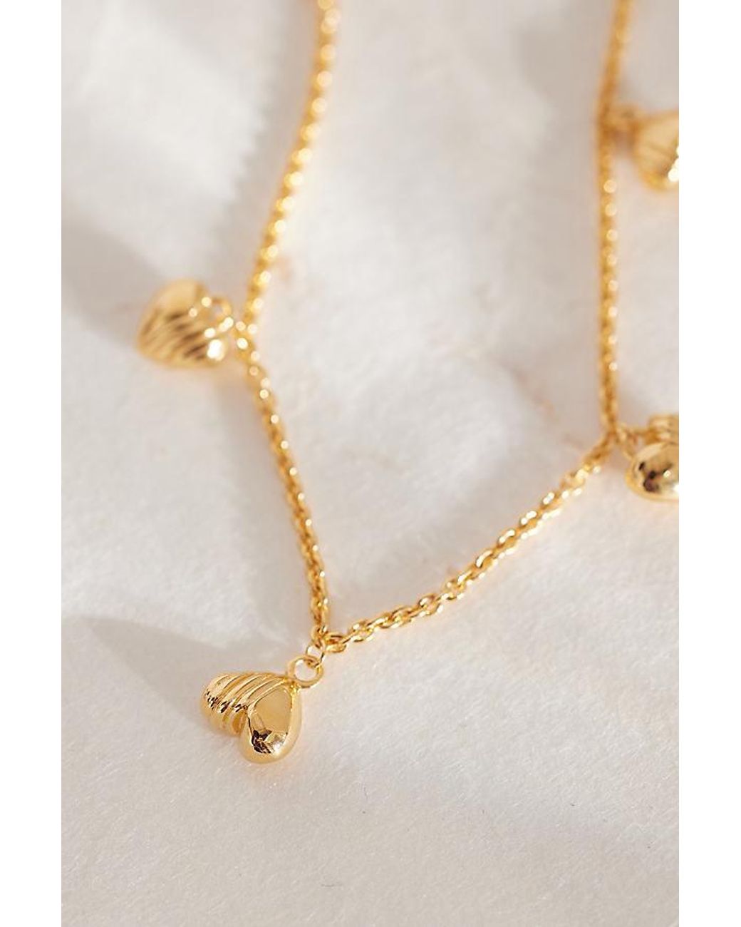 Rachel Jackson Natural Plated Untamed Deco Hearts Charm Bracelet
