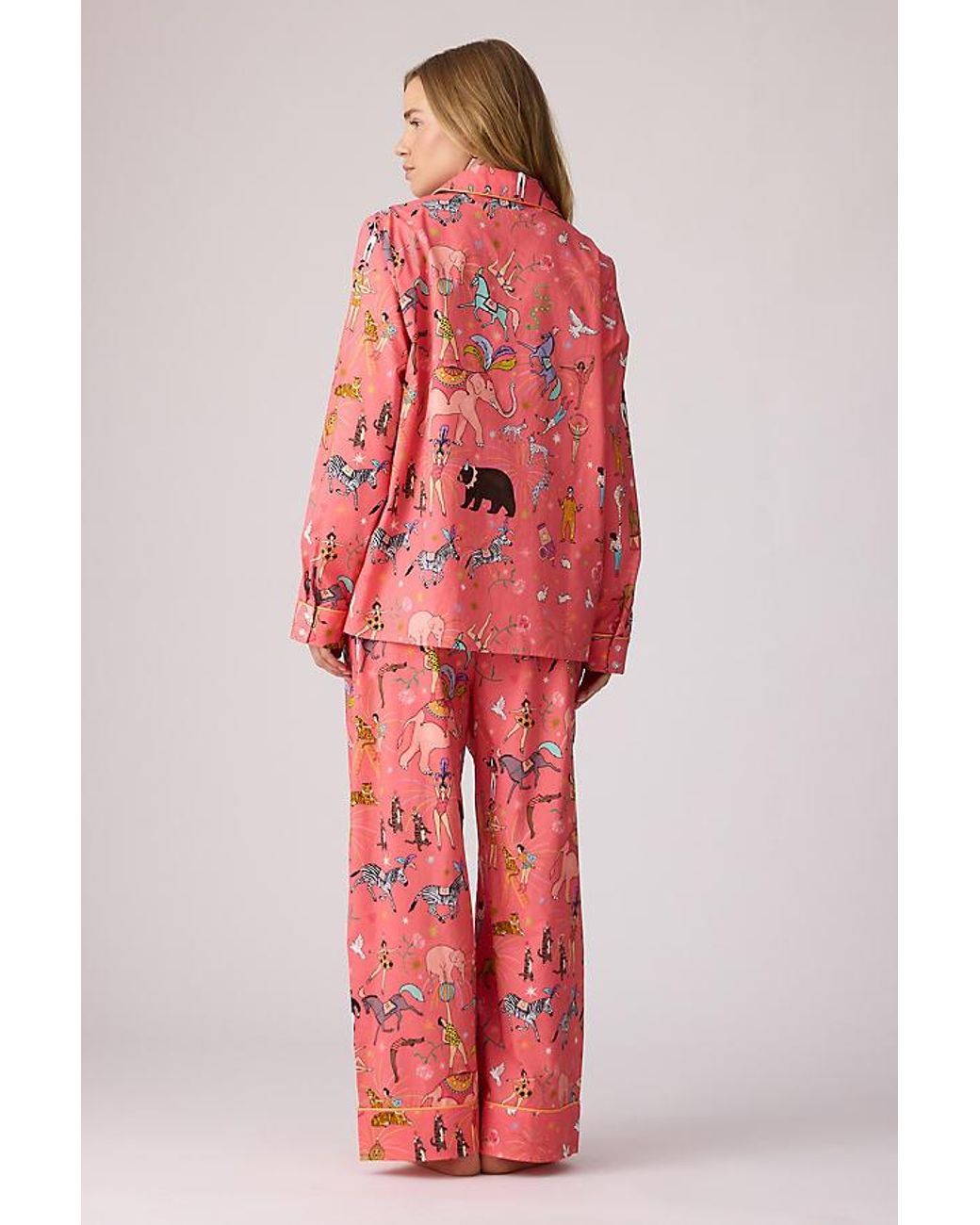 Karen Mabon Red Circus Long Pyjama Set