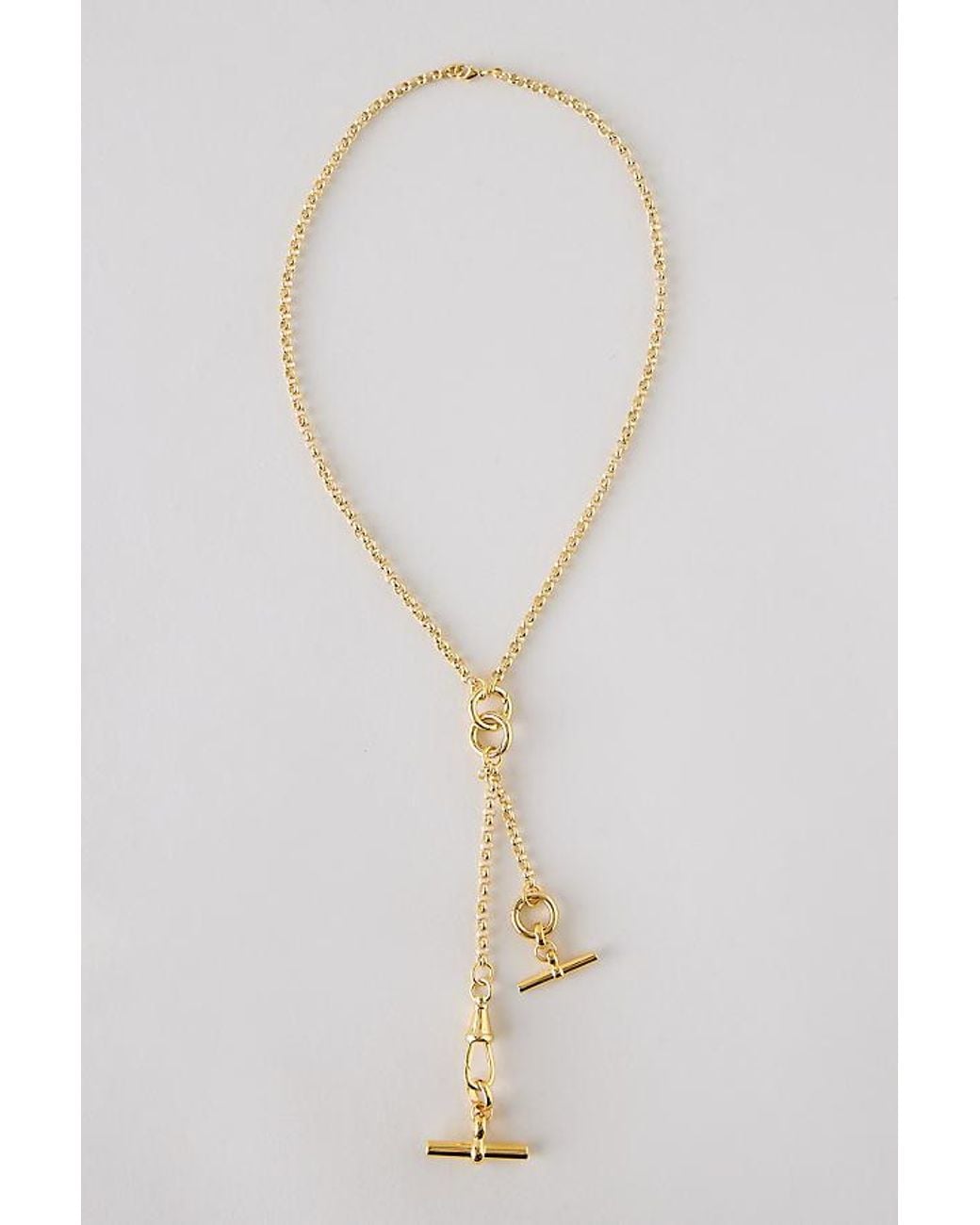 Tilly Sveaas White Raising The Bar-Plated Necklace
